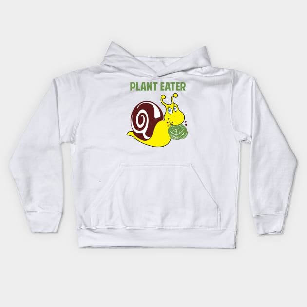 Plant Eater Kids Hoodie by Frux